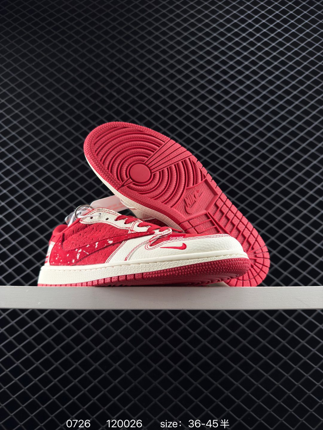 Fragment x Travis Scott x LV Air Jordan 1 Low